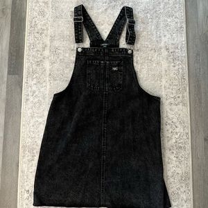 Jean overall dress